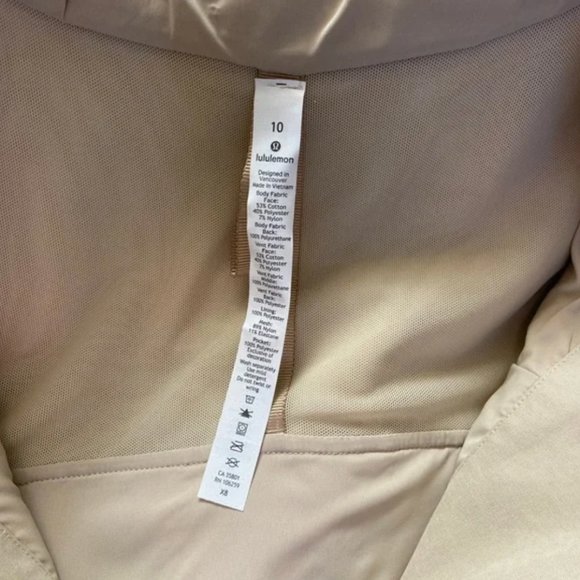 lululemon athletica Tan Trench Coat - Picture 5 of 13